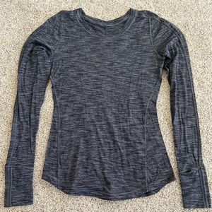 Lululemon Long Sleeve Fitted Top